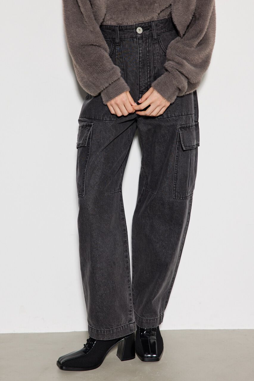 rienda「オーバーポケットJW DENIM PT」|デニム|