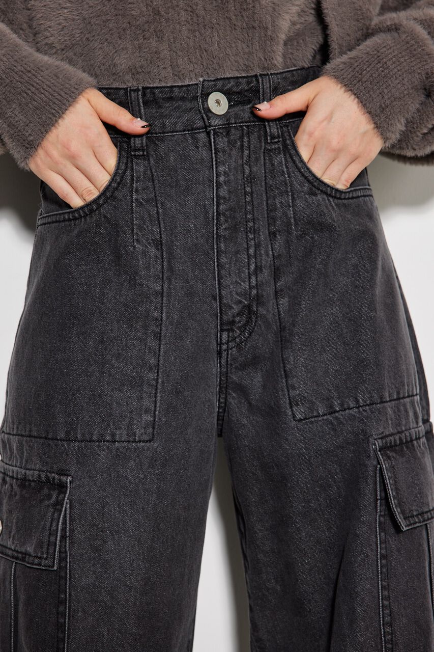 rienda「オーバーポケットJW DENIM PT」|デニム|