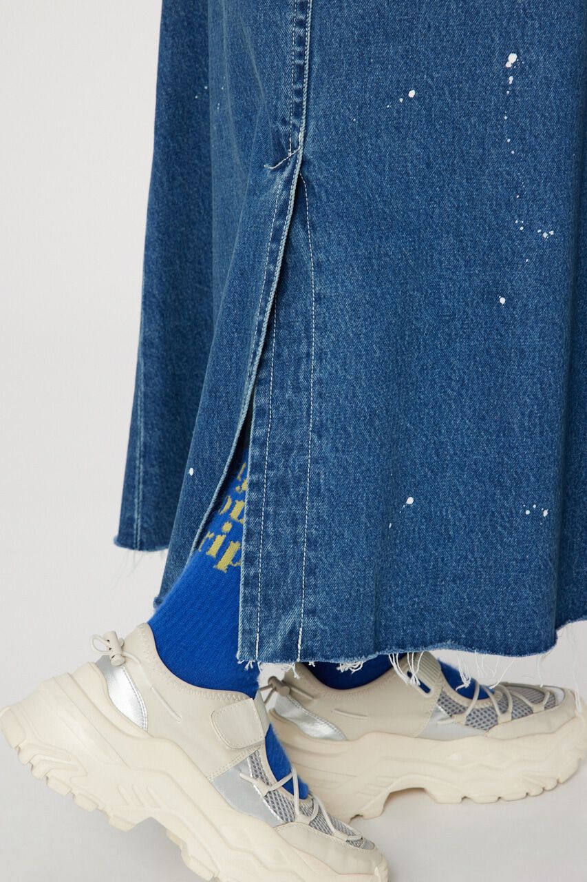 RODEO CROWNS「リメイクデニムマキシスカート」|スカート|