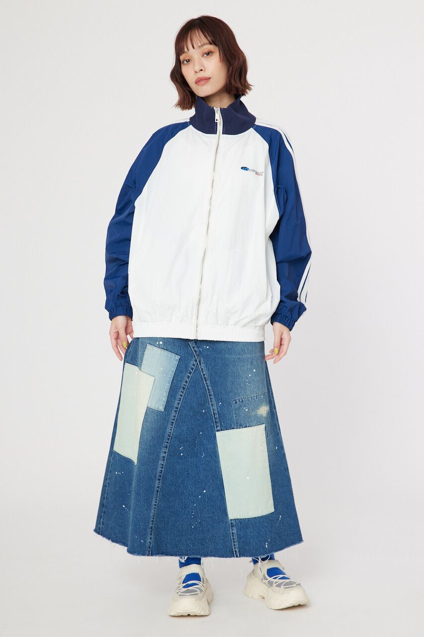 RODEO CROWNS「リメイクデニムマキシスカート」|スカート|