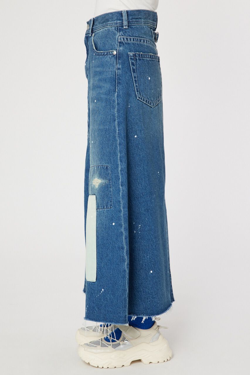 RODEO CROWNS「リメイクデニムマキシスカート」|スカート|