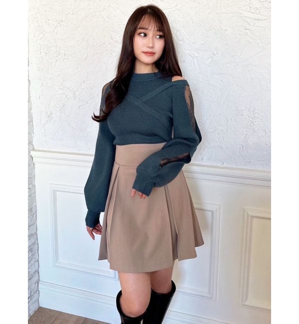 RESEXXY「レイヤードデザインニット」|ニット・セーター|