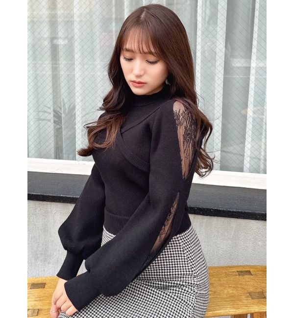 RESEXXY「レイヤードデザインニット」|ニット・セーター|