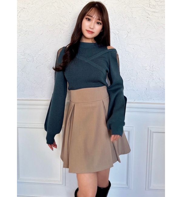 RESEXXY「レイヤードデザインニット」|ニット・セーター|