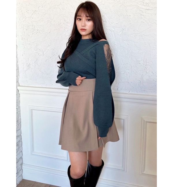 RESEXXY「レイヤードデザインニット」|ニット・セーター|