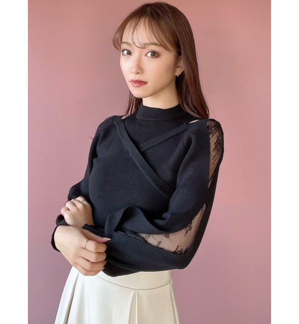 RESEXXY「レイヤードデザインニット」|ニット・セーター|