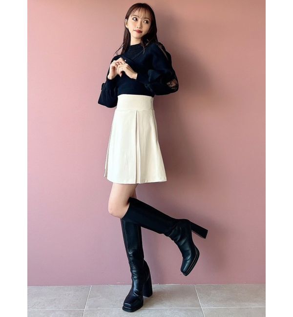 RESEXXY「レイヤードデザインニット」|ニット・セーター|