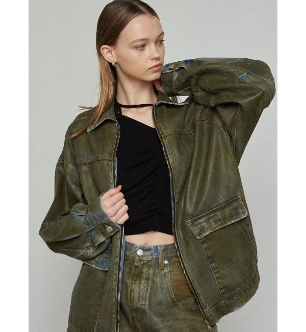 EMODA「チョーカーギャザーフィットニット」|ニット・セーター|