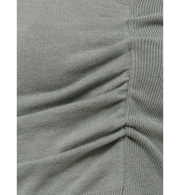 EMODA「チョーカーギャザーフィットニット」|ニット・セーター|