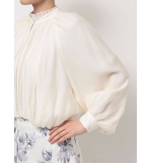 MERCURYDUO「ボリュームスリーブショートブルゾン」|ブルゾン・スタジャン|