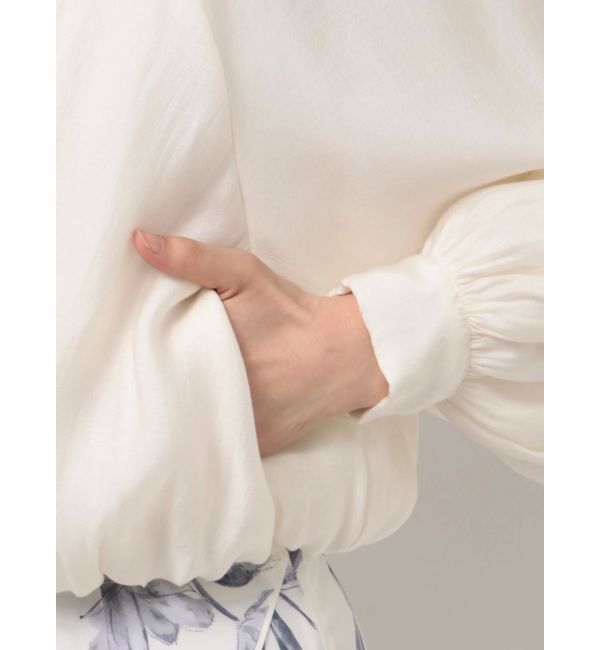 MERCURYDUO「ボリュームスリーブショートブルゾン」|ブルゾン・スタジャン|