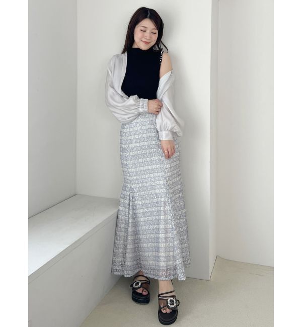 MERCURYDUO「ボリュームスリーブショートブルゾン」|ブルゾン・スタジャン|