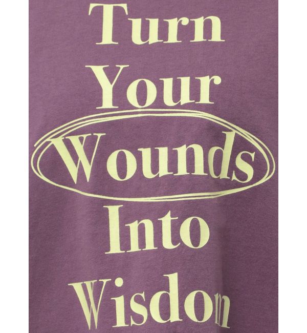 Ungrid「ヴィンテージウォッシュロゴビッグTee」|Tシャツ・カットソー|