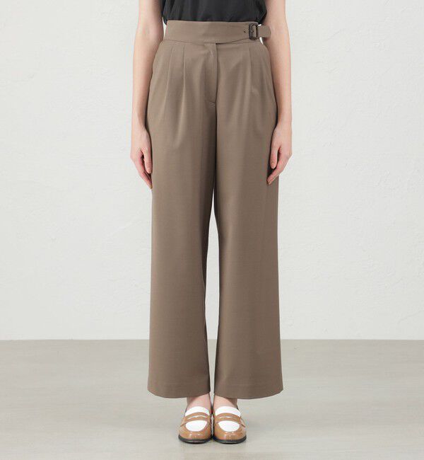 MACKINTOSH PHILOSOPHY「ハイウエストグルカパンツ」|スラックス|