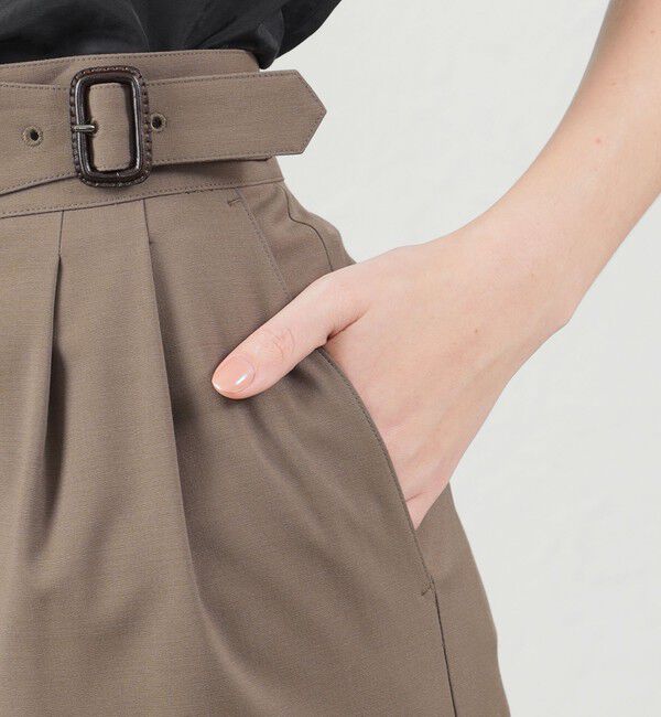 MACKINTOSH PHILOSOPHY「ハイウエストグルカパンツ」|スラックス|