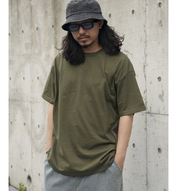 VENCE share style「【American Apparel】6.0oz USA COTTON ユニセックスハーフスリーブＴ」|Tシャツ・カットソー|カーキ