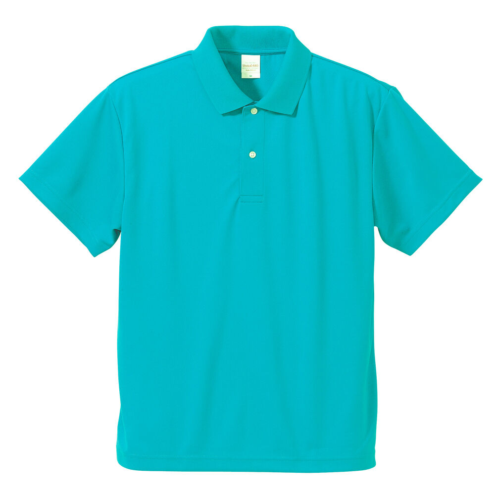 BACKYARD FAMILY「ユナイテッドアスレ ポロシャツ 通販 半袖 レディース メンズ 無地 スポーツ 薄手 おしゃれ」|ポロシャツ|ブルー5