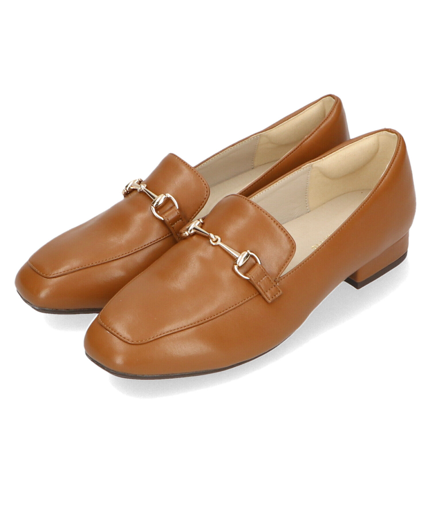 ORiental TRaffic「【跳べるパンプス/シリーズ累計１５０万足突破】スクエアトゥビットモチーフ  ローファー /R-3210」|パンプス|