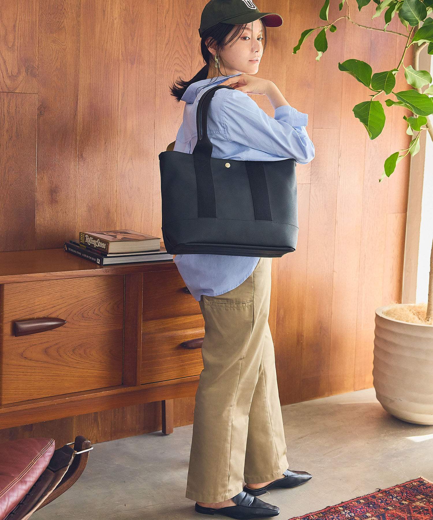 TOPKAPI BREATH「【Breath TOPKAPI】NEOCANVAS ネオキャンバス テープトートバッグ L」|トートバッグ|