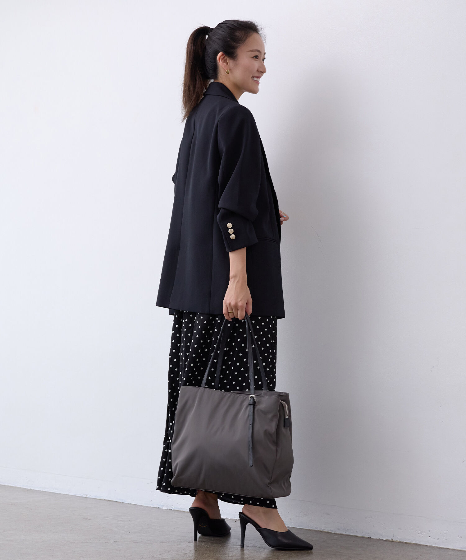 TOPKAPI TREASURE「【TREASURE TOPKAPI】ナイロン スクエア A4 トートバッグ」|トートバッグ|