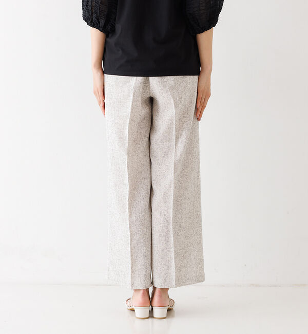 abahouse mavie「【セットアップ対応】ライトツィードワイドパンツ」|その他|