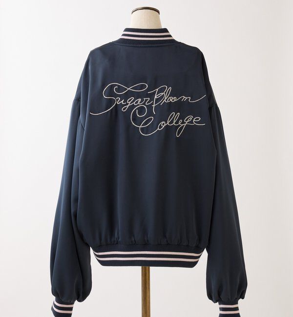  「【premium order】ロゴ入りスカジャン」|ダウンベスト・ベスト|