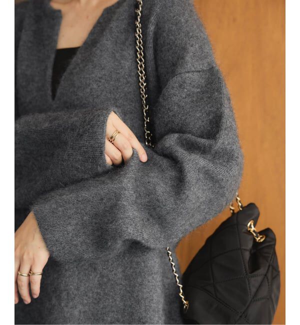 追加》ウォッシャブルファーリーミニワンピース（SLOBE IENA）｜ルミネ