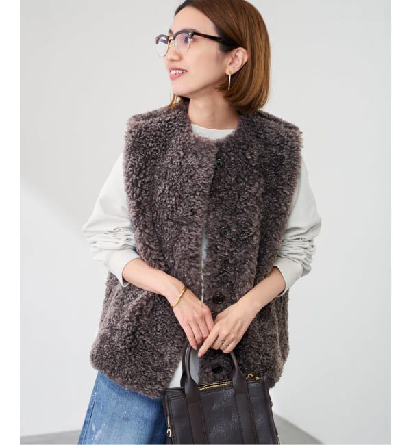 ≪追加≫フェイクファーベスト（FRAMeWORK）｜ルミネのファッション