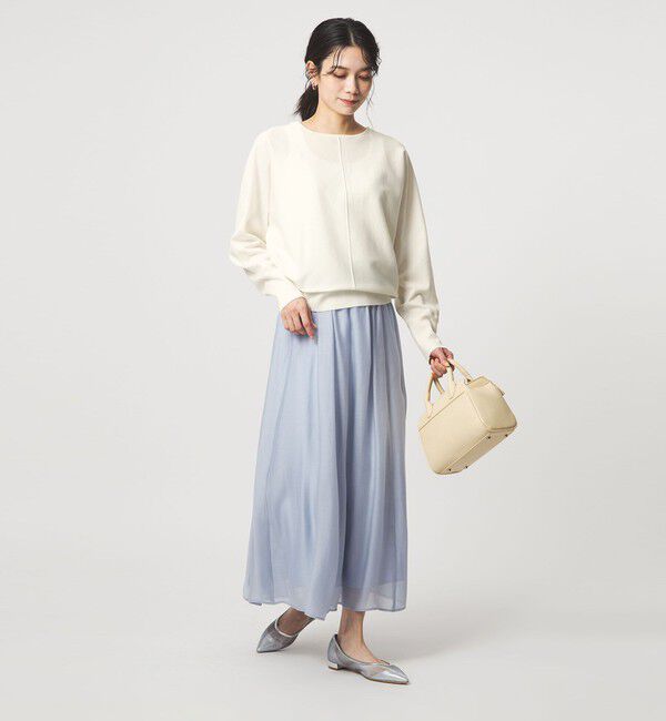 UNITED ARROWS green label relaxing「ブライト フォルム ドルマン プルオーバー ニット」|ニット・セーター|