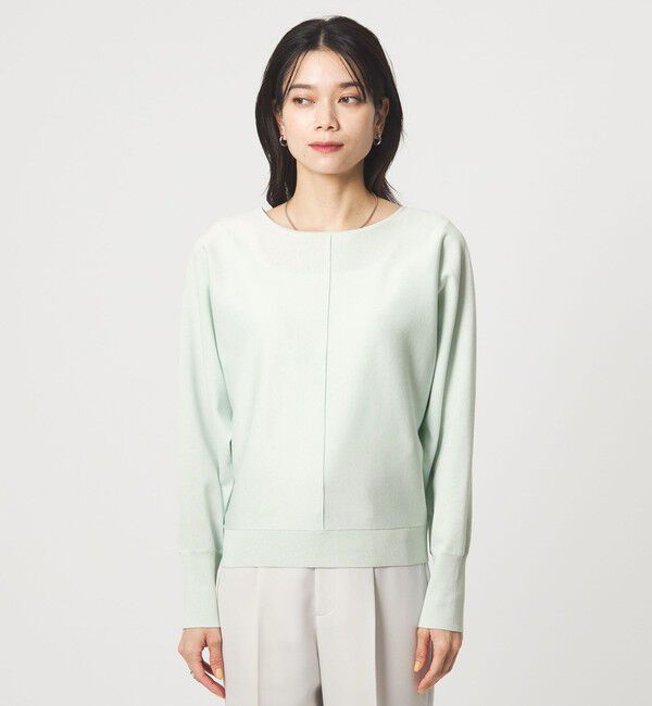 UNITED ARROWS green label relaxing「ブライト フォルム ドルマン プルオーバー ニット」|ニット・セーター|