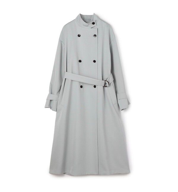 カバートクロス スタンドカラーコート（TOMORROWLAND collection