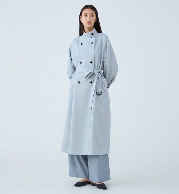 【美品】TOMORROWLAND カバートクロス スタンドカラーコート カバートクロス スタンドカラーコート（TOMORROWLAND collection