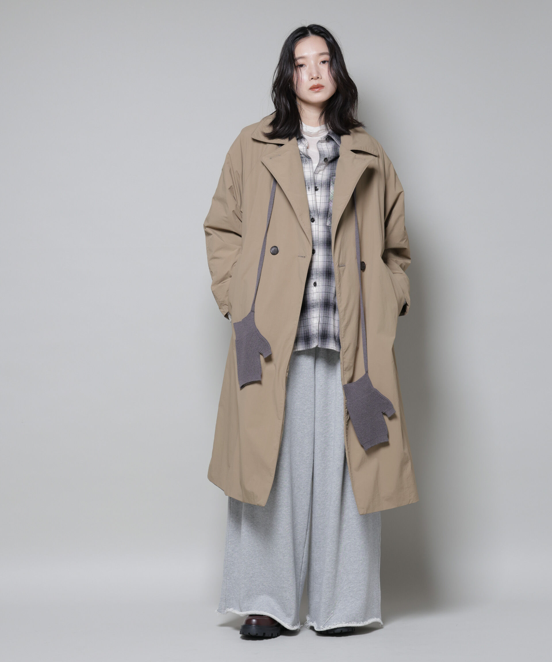 ETHERMALOFT(R)AEROGEL 中綿リバーシブルコート（nano・universe