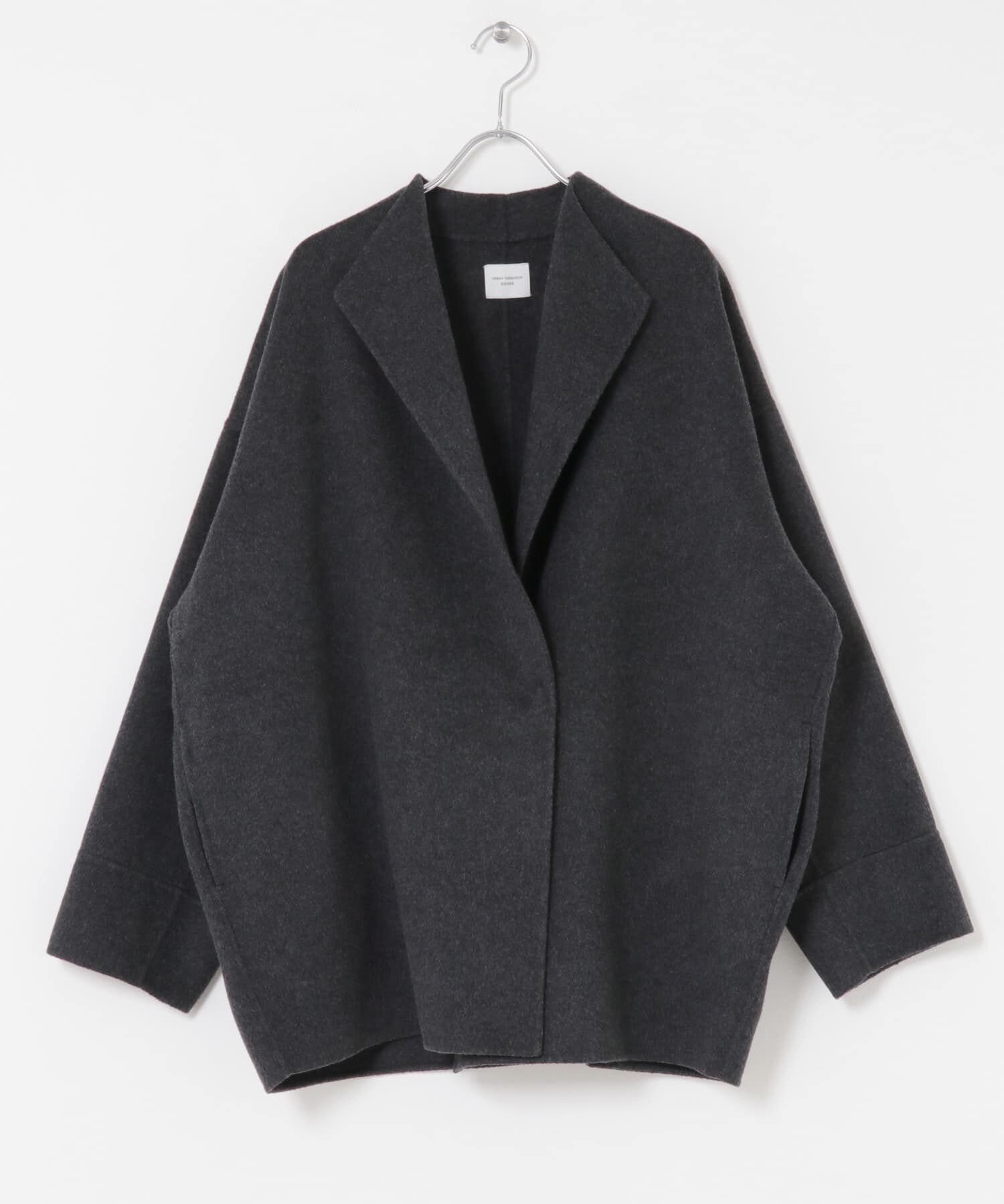 RESEARCH URBAN ウールリバーミドルガウンコート ドアーズ