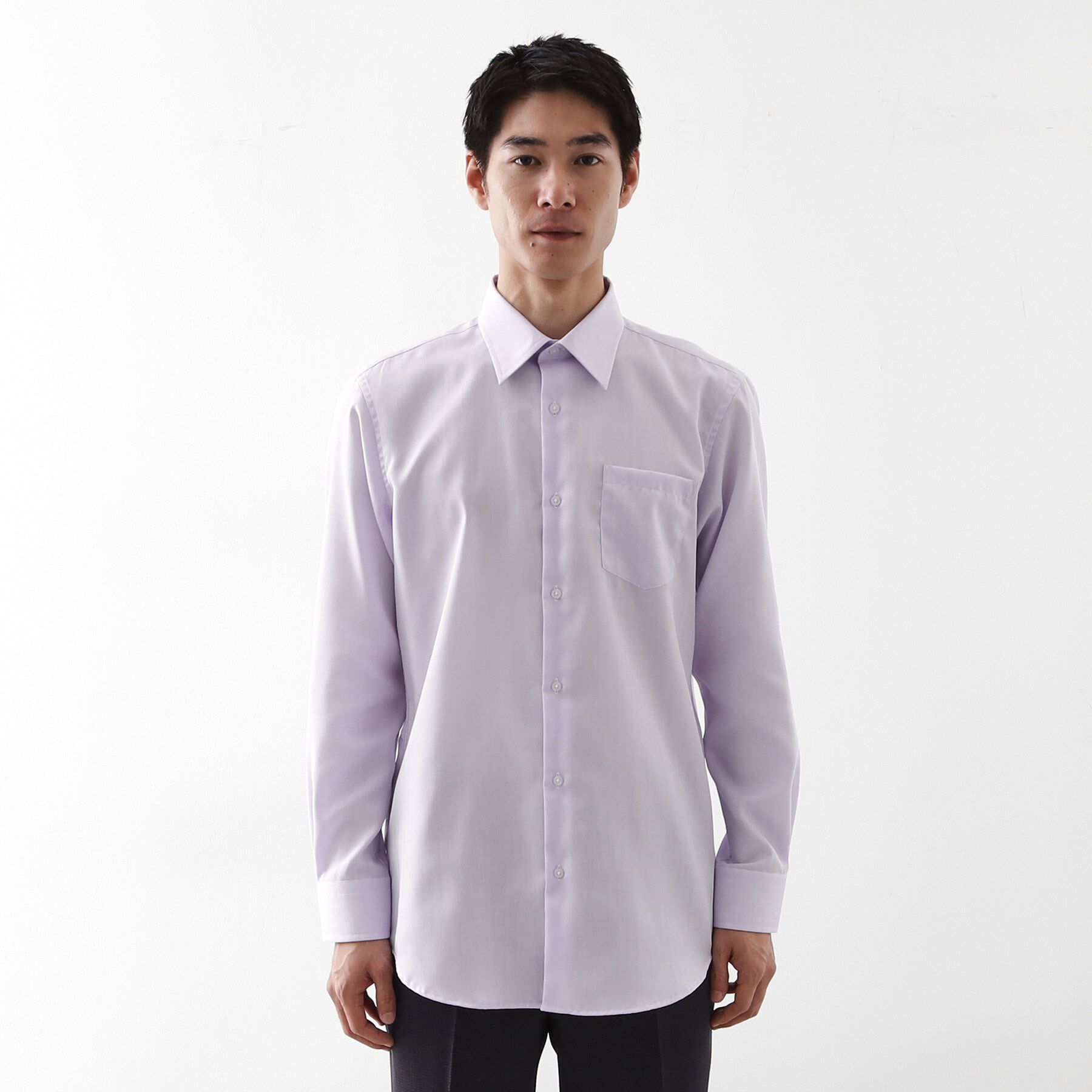 THE SHOP TK「ドレスヘリンボーンシャツ」|シャツ・ブラウス|