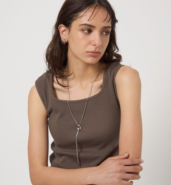 UNITED ARROWS green label relaxing「メルティモチーフ ループタイ ネックレス」|ネックレス|