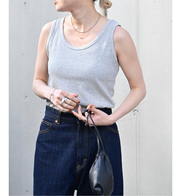 OUTDOOR PRODUCTS Usual Things「追加 シグネチャー前後2WAYタンク」|タンクトップ|グレーC