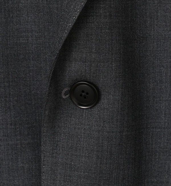 TOMORROWLAND MENS「Super120'sウールポリエスエル シングルブレステッド2Bジャケット」|テーラードジャケット|