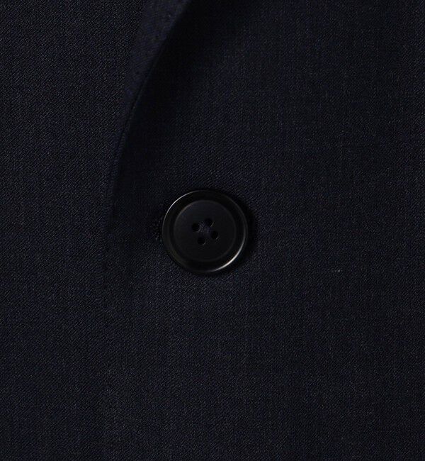 TOMORROWLAND MENS「Super120'sウールポリエスエル シングルブレステッド2Bジャケット」|テーラードジャケット|