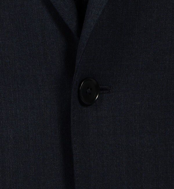 TOMORROWLAND MENS「Super120'sウールポリエスエル シングルブレステッド2Bジャケット」|テーラードジャケット|