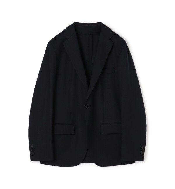 TOMORROWLAND MENS「Super120'sウールポリエスエル シングルブレステッド2Bジャケット」|テーラードジャケット|69 ネイビー