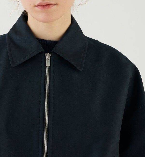 GALERIE VIE シェイプメモリーウェザー タックヘムブルゾン シェイプメモリーウェザー タックヘムブルゾン（GALERIE VIE）｜ルミネ