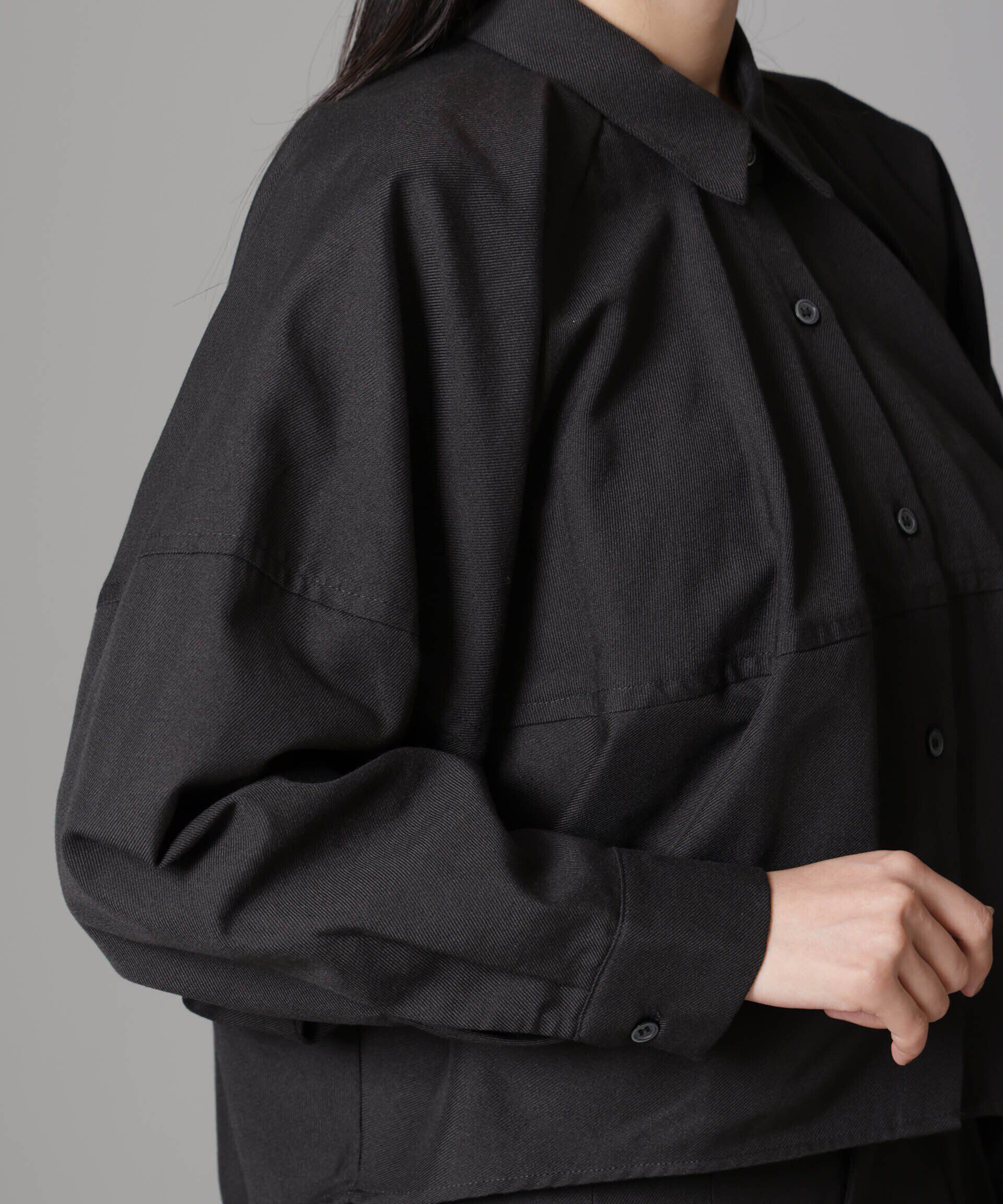 nano･universe「バルーンシルエットシャツ(セットアップ可)」|シャツ・ブラウス|