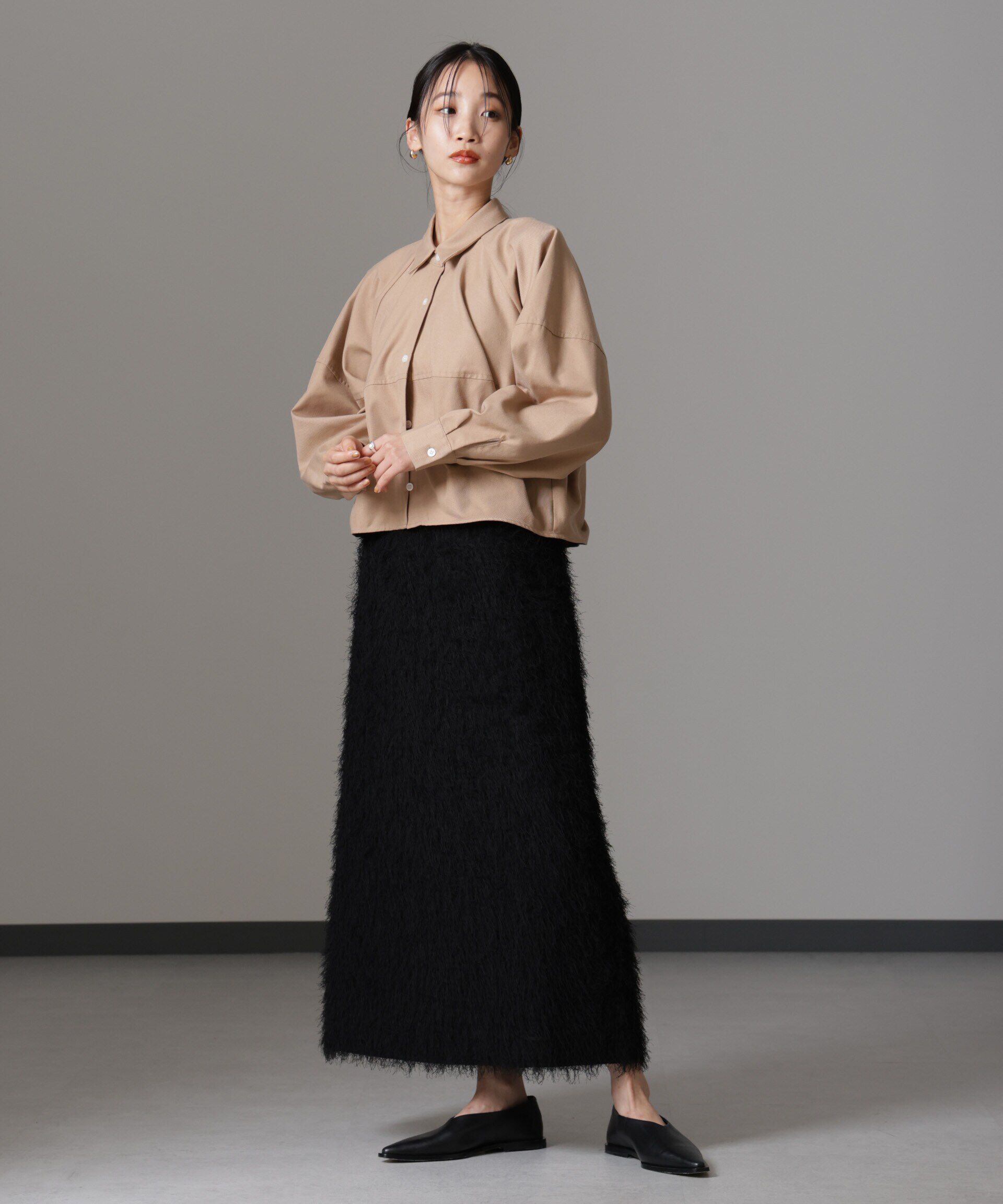 nano･universe「バルーンシルエットシャツ(セットアップ可)」|シャツ・ブラウス|