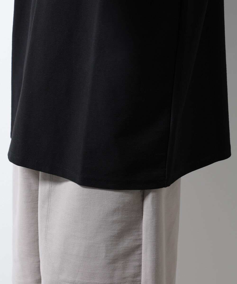 nano･universe「「MC」coveross(R)ツイル調 冷感プレーティング天竺ノースリーブ」|Tシャツ・カットソー|