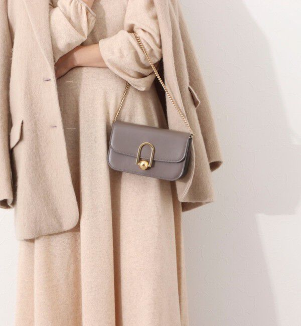 NOLLEY'S「【MAESTOSO/マエストソ】EON MICRO」|ショルダー・メッセンジャー|グレーベージュ