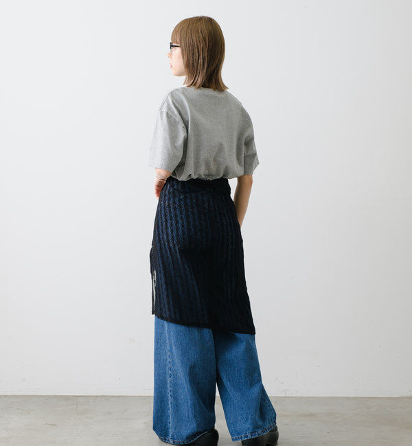  「【WHIMSIC】リメイクプリントTシャツ」|Tシャツ・カットソー|