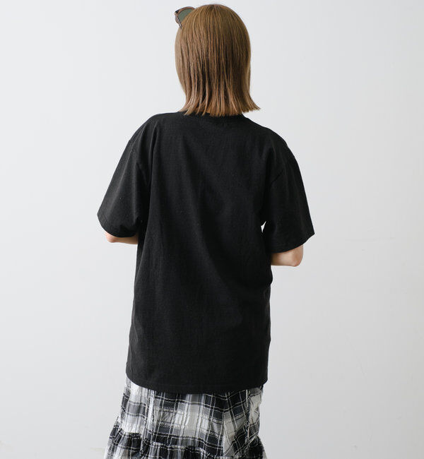  「【WHIMSIC】リメイクプリントTシャツ」|Tシャツ・カットソー|