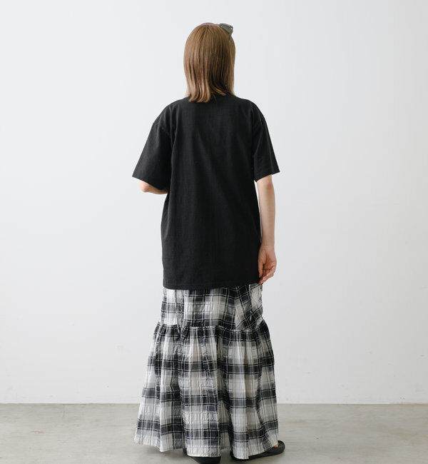  「【WHIMSIC】リメイクプリントTシャツ」|Tシャツ・カットソー|