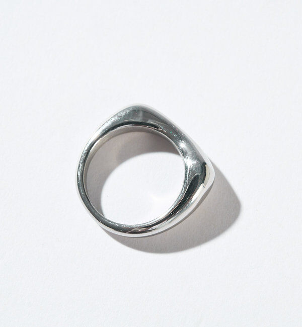 「【R.good(アールドットグッド)】フラットスクエアリング」|リング|